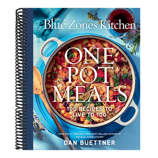 The Blue Zones Kitchen: One Pot Meals: 100 Recipes to Live to 100 (The Blue Zones) (Spiral Bound)