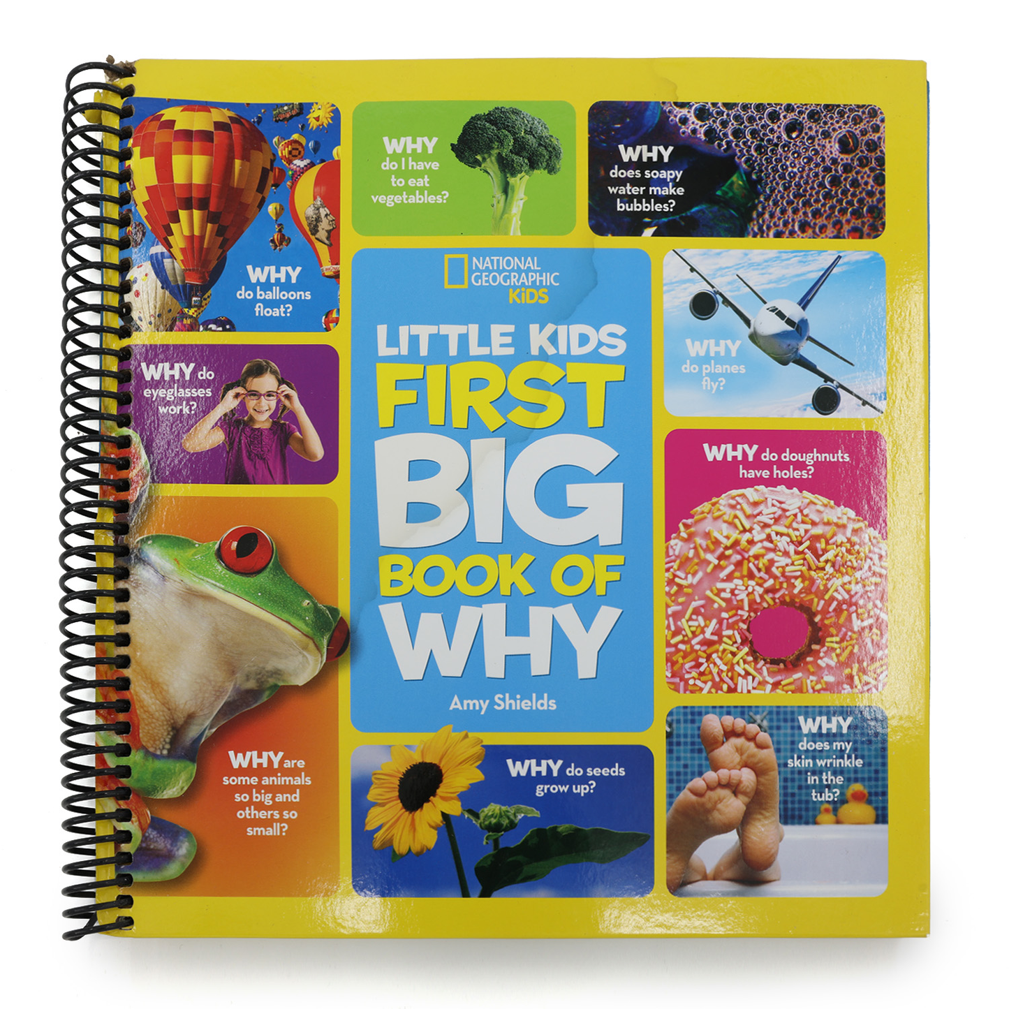 National Geographic Little Kids First Big Book of Why: Questions and Answers about the World for Curious Kids (Spiral Bound)