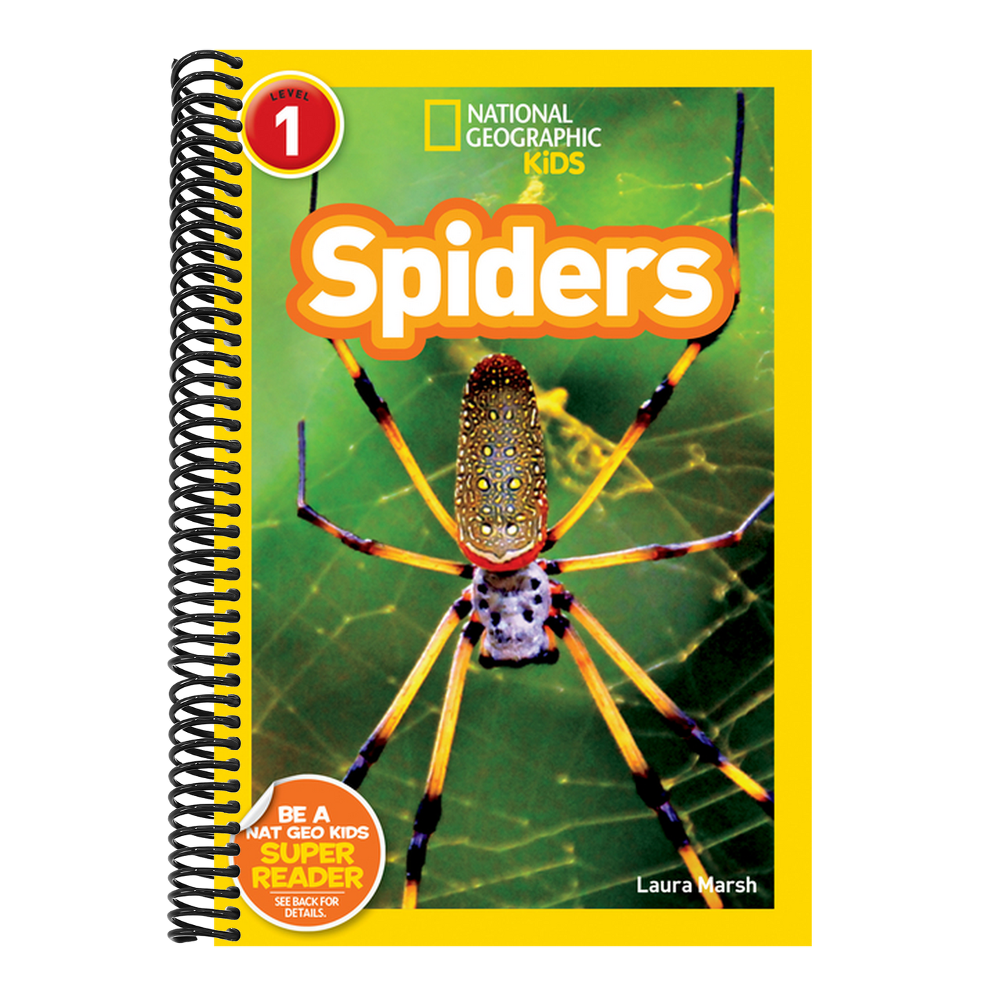 Spiders (National Geographic Readers, Level 1) (National Geographic Kids Readers) (Spiral Bound)