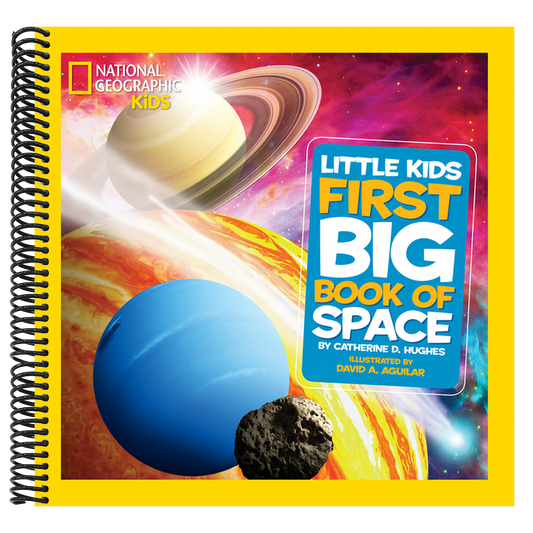 National Geographic Little Kids First Big Book of Space (National Geographic Little Kids First Big Books) (Spiral Bound)