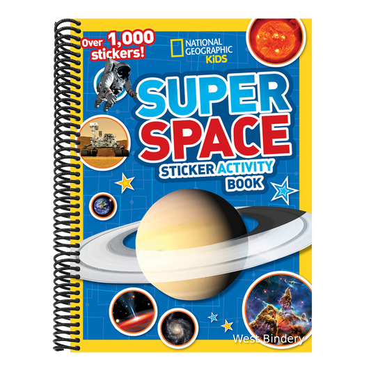 Super Space Sticker Activity Book