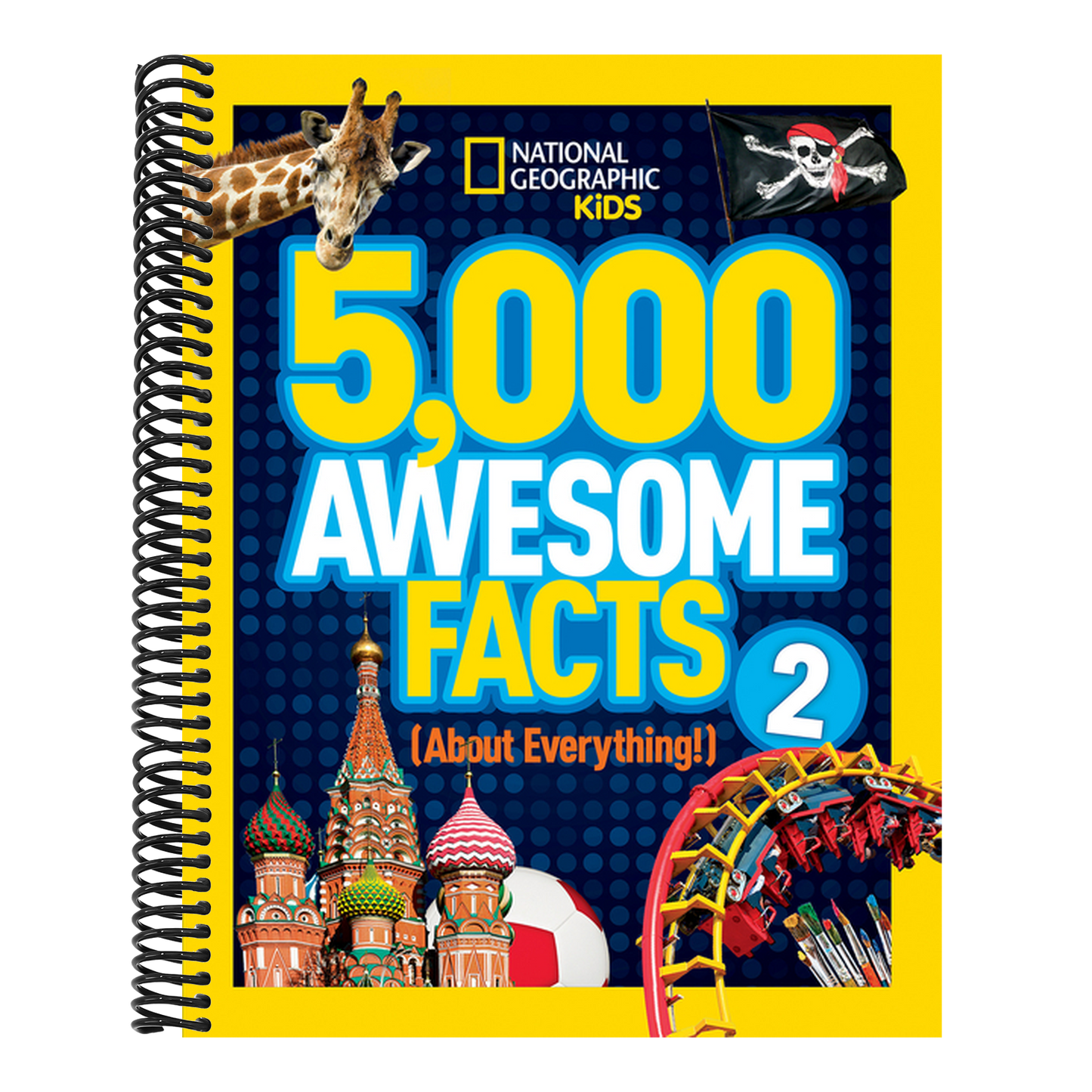 5,000 Awesome Facts (about Everything!) 2 (5,000 Awesome Facts) (Spiral Bound)