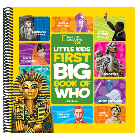 National Geographic Little Kids First Big Book of Who (National Geographic Little Kids First Big Books) (Spiral Bound)