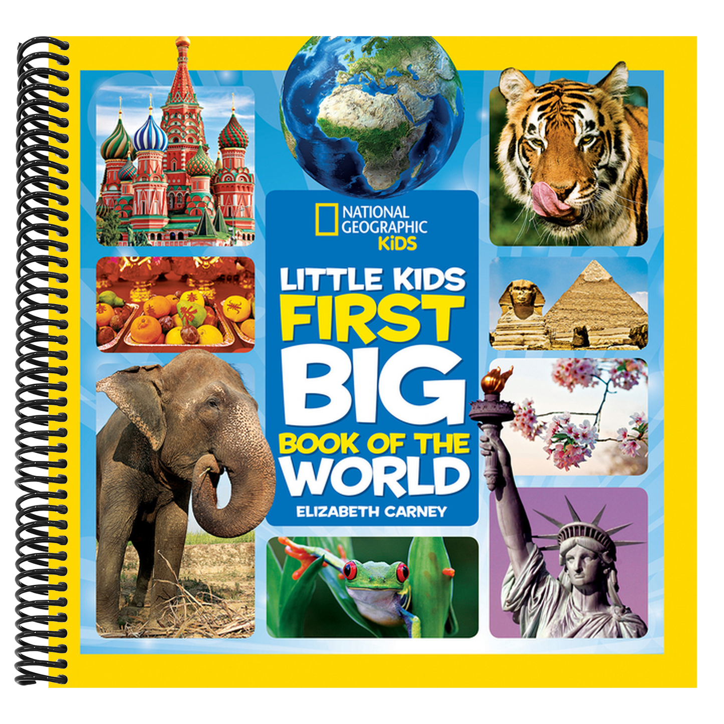 National Geographic Little Kids First Big Book of the World (National Geographic Little Kids First Big Books) (Spiral Bound)