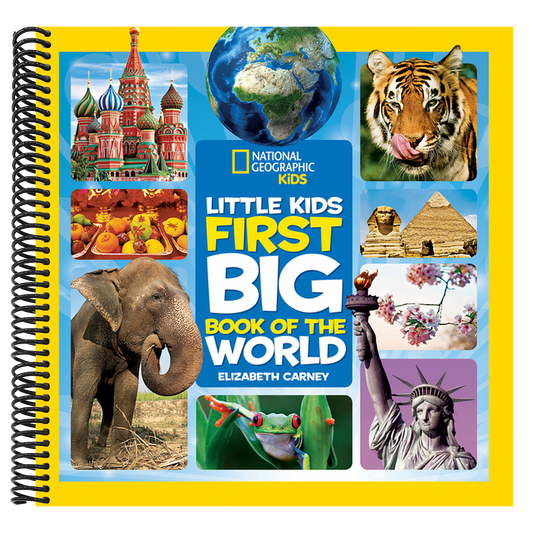 National Geographic Little Kids First Big Book of the World (National Geographic Little Kids First Big Books) (Spiral Bound)