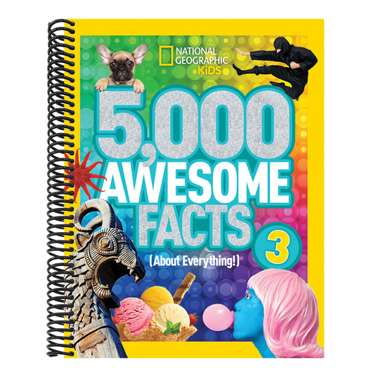 5,000 Awesome Facts (about Everything!) 3 (5,000 Awesome Facts) (Spiral Bound)