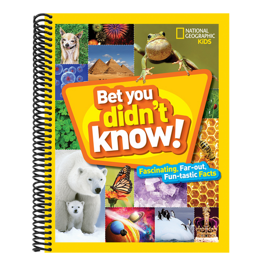 Bet You Didn't Know: Fascinating, Far-Out, Fun-Tastic Facts! (Bet You Didn't Know) (Spiral Bound)