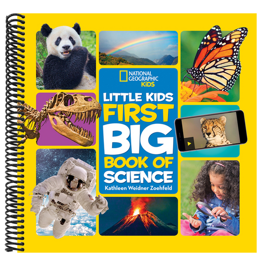 Little Kids First Big Book of Science (National Geographic Little Kids First Big Books) (Spiral Bound)