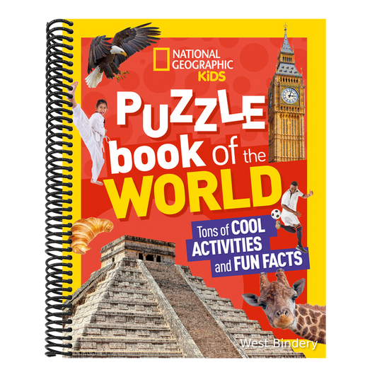 National Geographic Kids Puzzle Book of the World