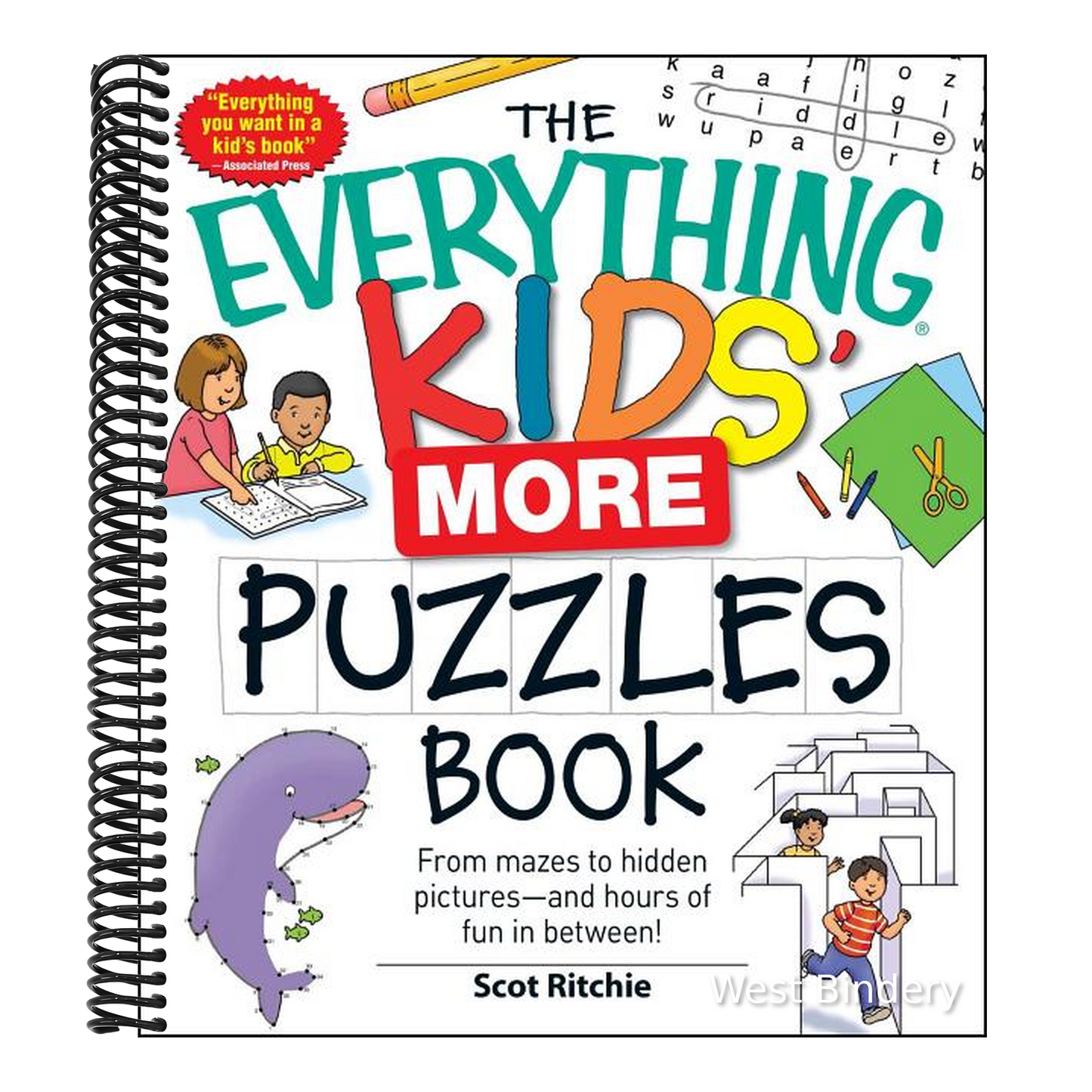 The Everything Kids' More Puzzles Book