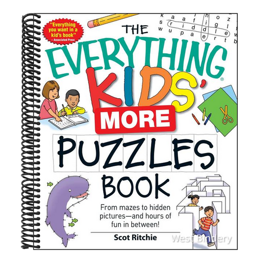 The Everything Kids' More Puzzles Book