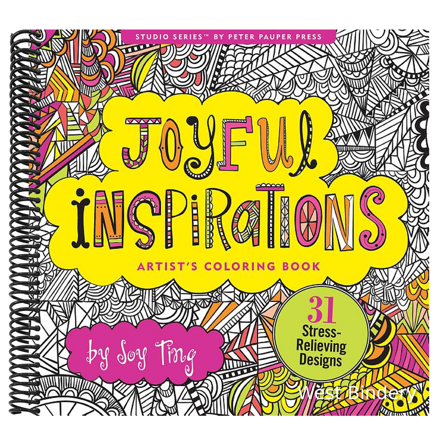 Joyful Inspirations Adult Coloring Book
