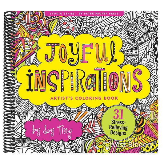 Joyful Inspirations Adult Coloring Book
