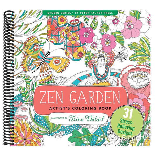 Zen Garden Adult Coloring Book
