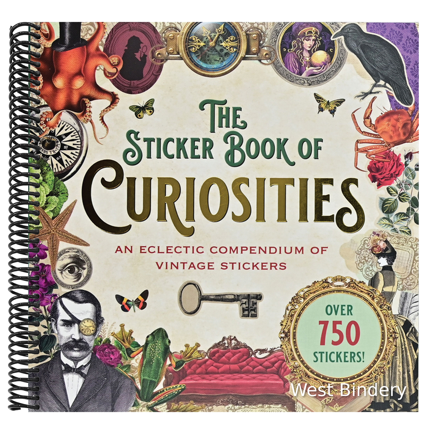 The Sticker Book of Curiosities (Over 750 Stickers)
