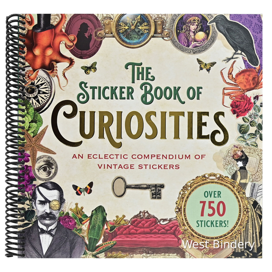 The Sticker Book of Curiosities (Over 750 Stickers)