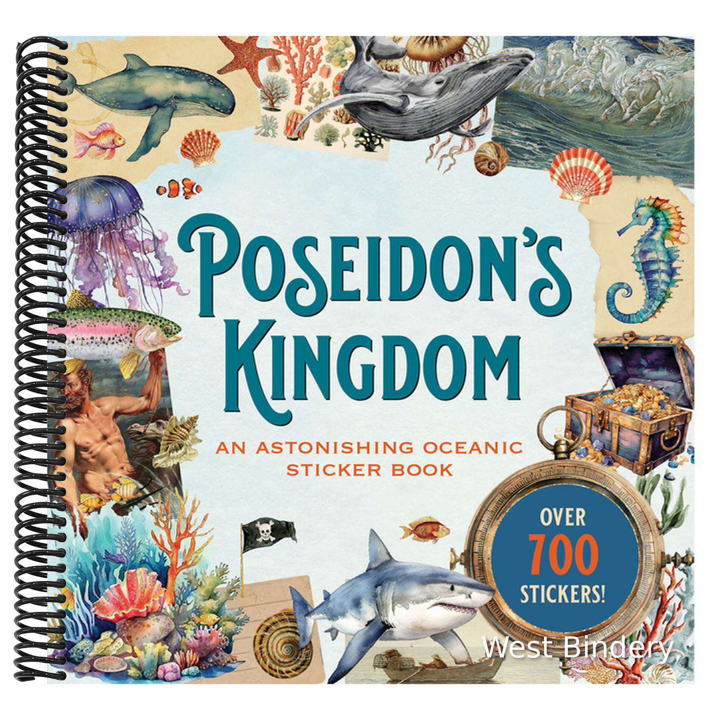 Poseidon's Kingdom Sticker Book (Over 700 Stickers!)