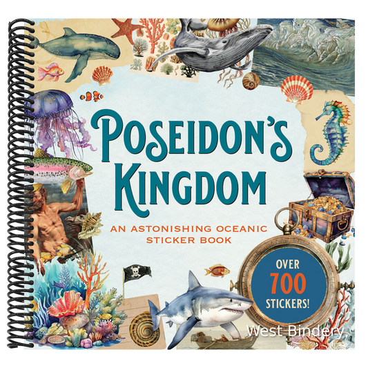 Poseidon's Kingdom Sticker Book (Over 700 Stickers!)