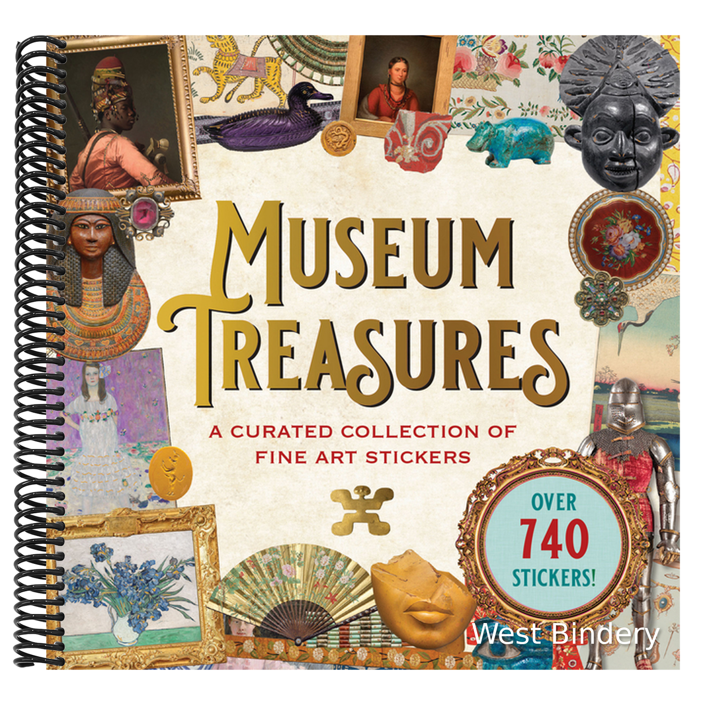 Museum Treasures Sticker Book (Over 740 Stickers!)