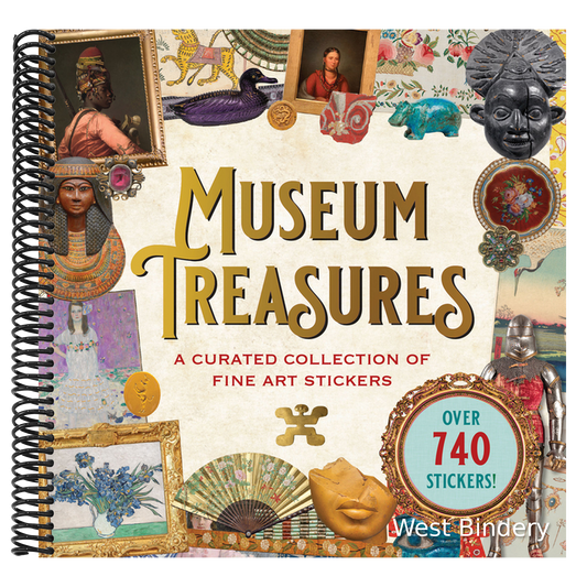 Museum Treasures Sticker Book (Over 740 Stickers!)