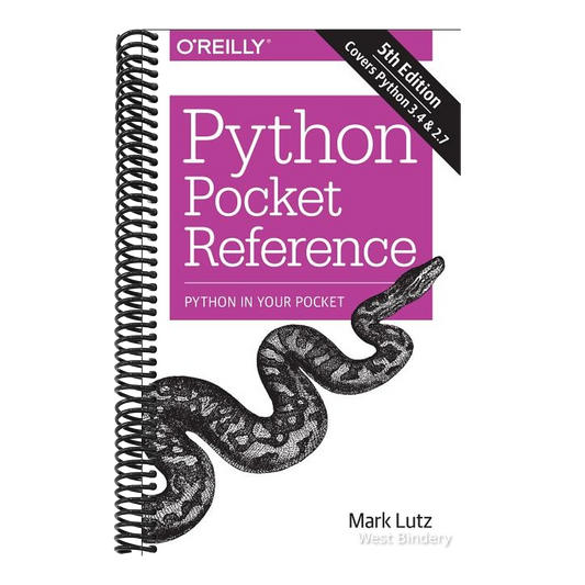 Python Pocket Reference: Python in Your Pocket