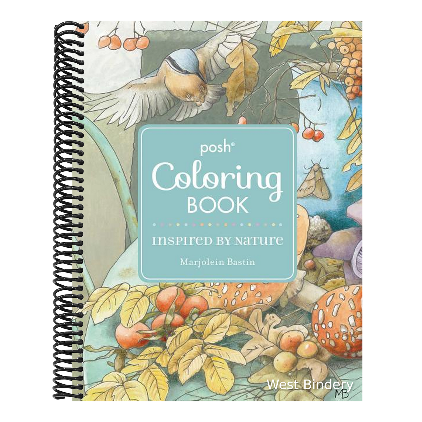 Posh Adult Coloring Book: Inspired by Nature