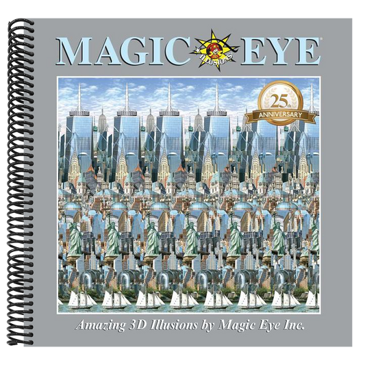 Magic Eye 25th Anniversary Book (Magic Eye) (Spiral Bound)