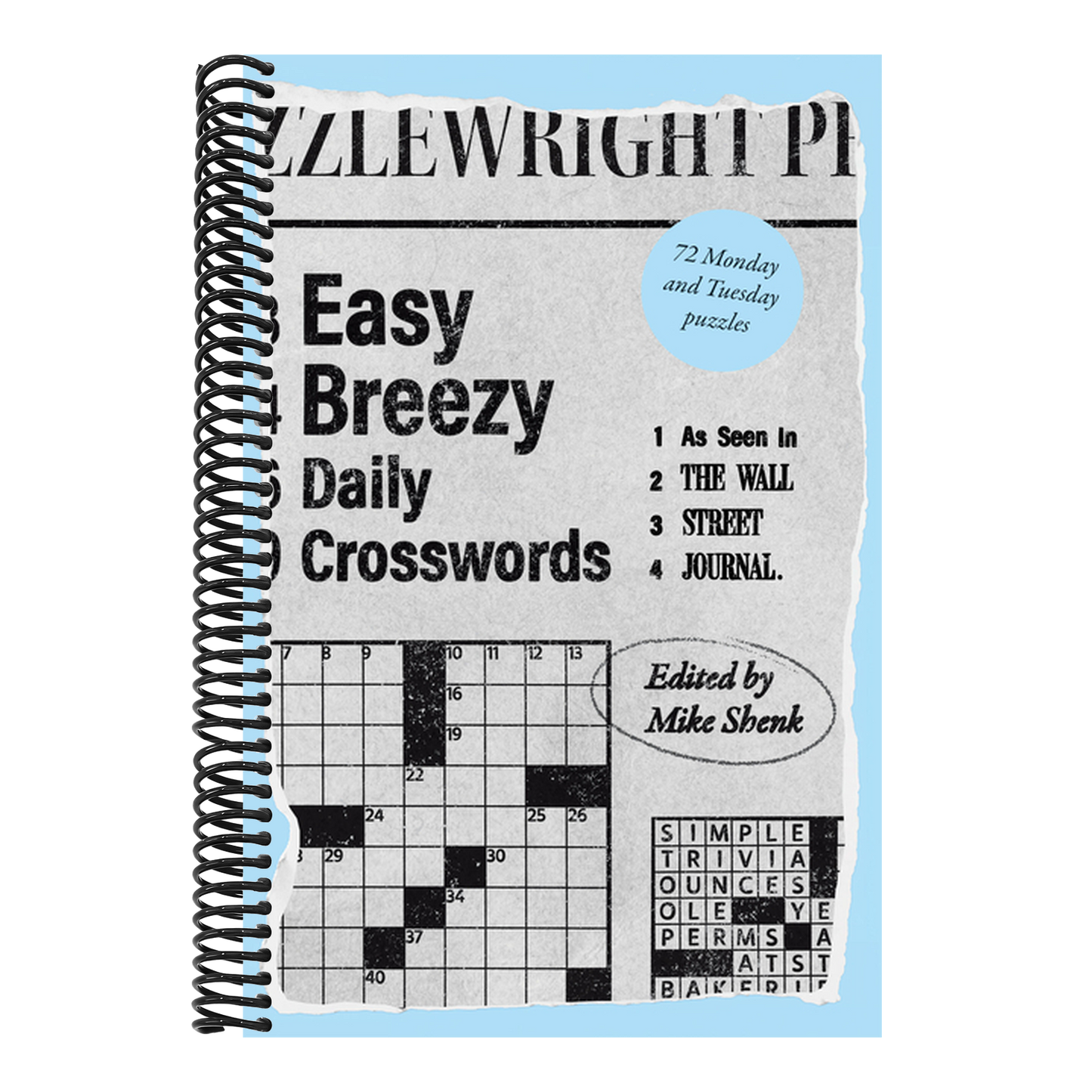 Easy Breezy Daily Crosswords: As Seen in the Wall Street Journal