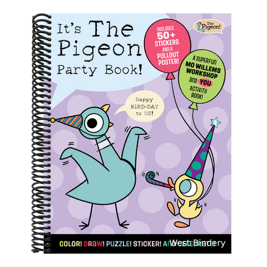 It's the Pigeon Party Book!