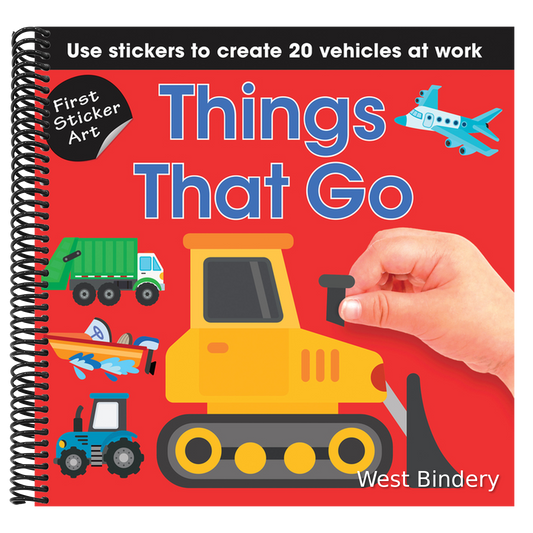 First Sticker Art: Things That Go