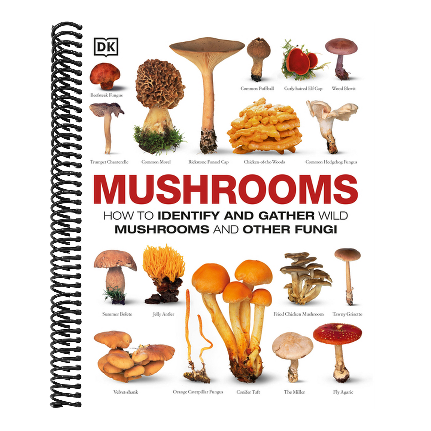Mushrooms: How to Identify and Gather Wild Mushrooms and Other Fungi (Spiral Bound)