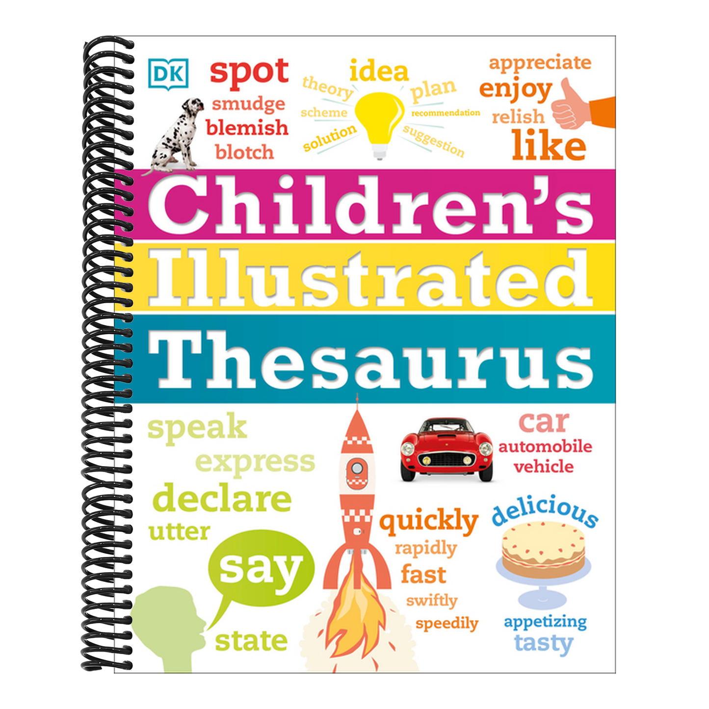 Children's Illustrated Thesaurus (DK Children's Illustrated Reference) (Spiral Bound)