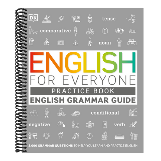 English for Everyone Grammar Guide Practice Book (DK English for Everyone) (Spiral Bound)