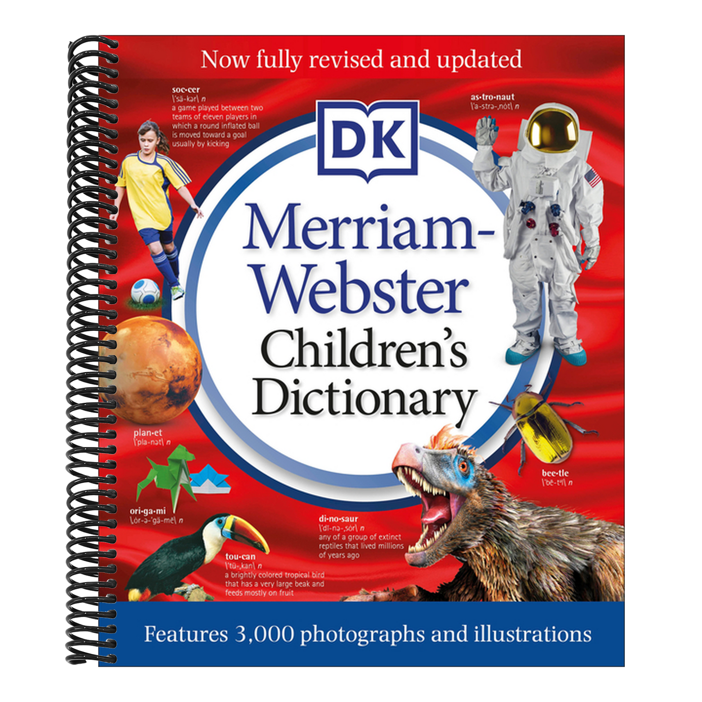 Merriam-Webster Children's Dictionary, New Edition: Features 3,000 Photographs and Illustrations (Spiral Bound)