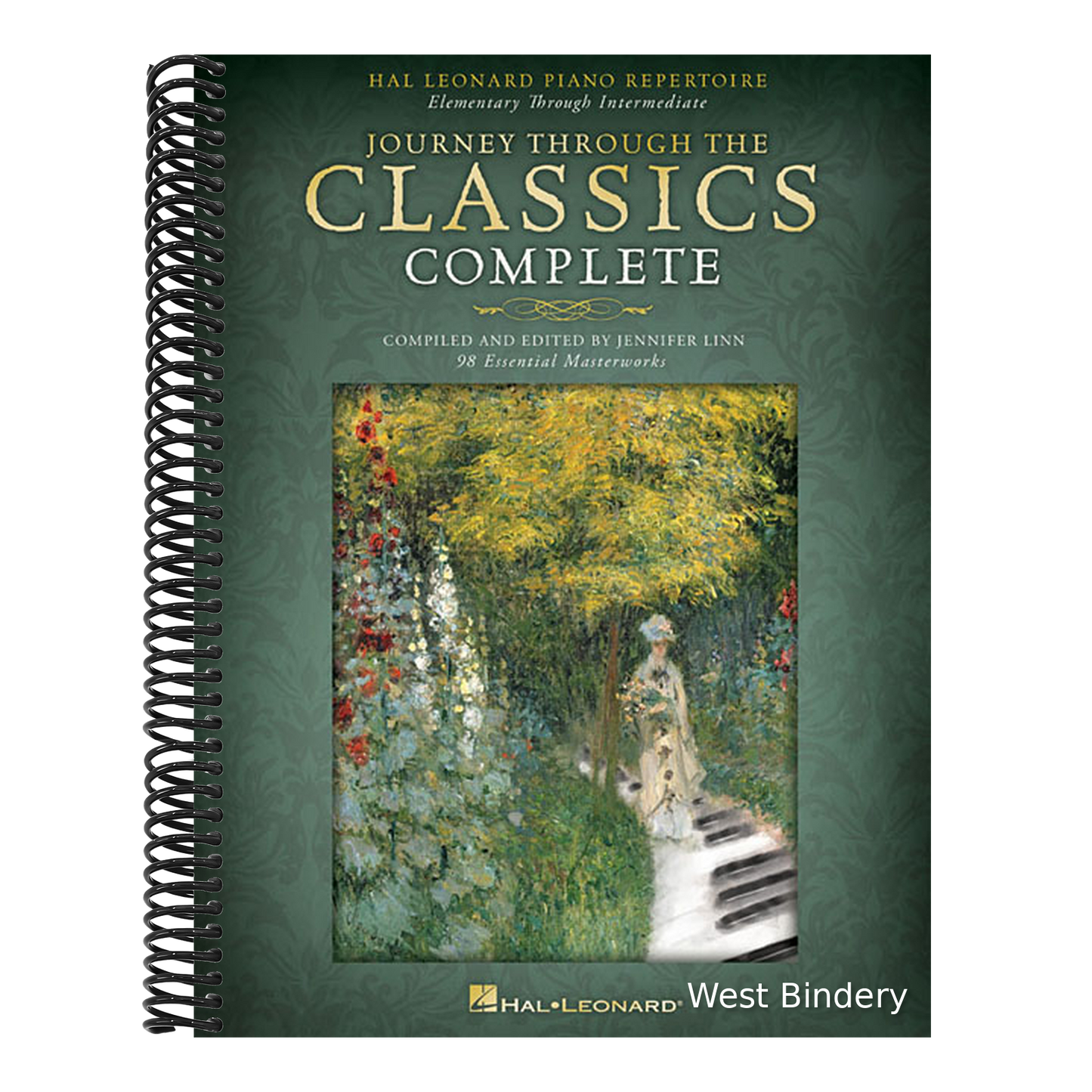 Journey Through the Classics Complete Hal Leonard Piano Repertoire 98 Classical Pieces for Beginners to Intermediate Educational Piano Library with On