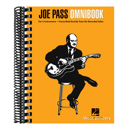 Joe Pass Omnibook Jazz Guitar Solos for C Instruments 33 Transcriptions with Standard Notation and Guitar Tablature Sheet Music for Improvisation and