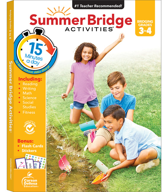 Summer Bridge Activities, Grades 3 - 4: Volume 5 (Summer Bridge Activities)