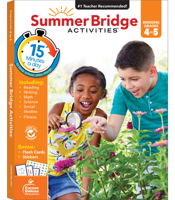 Summer Bridge Activities, Grades 4 - 5: Volume 6 (Summer Bridge Activities)