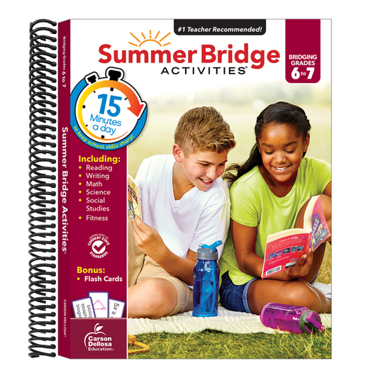 Summer Bridge Activities, Grades 6 - 7: Volume 8 (Spiral Bound)