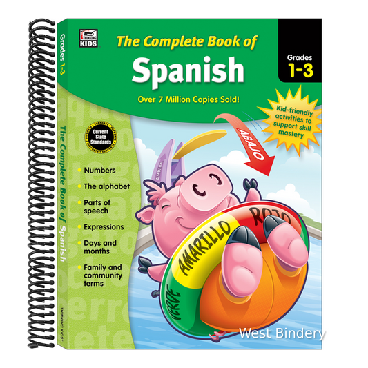 The Complete Book of Spanish, Grades 1 - 3