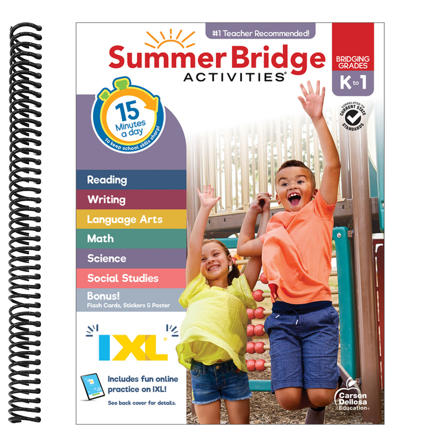 Summer Bridge Activities, Grades K - 1 (Summer Bridge Activities)