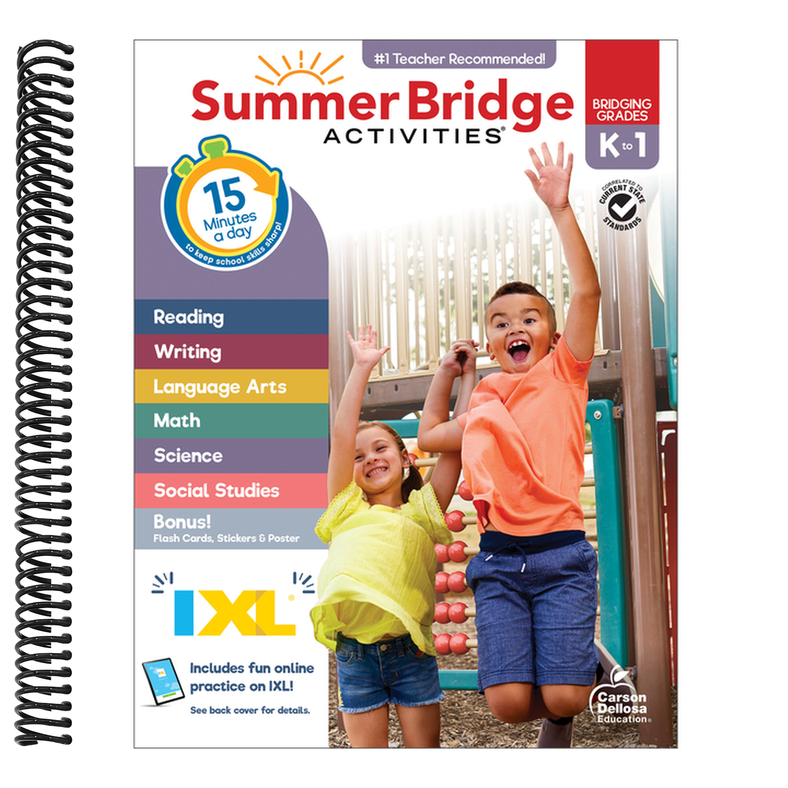 Summer Bridge Activities, Grades K - 1 (Summer Bridge Activities)