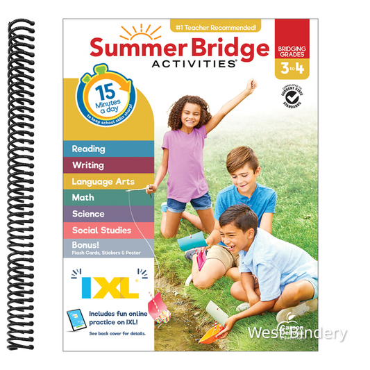 Summer Bridge Activities, Grades 3 - 4