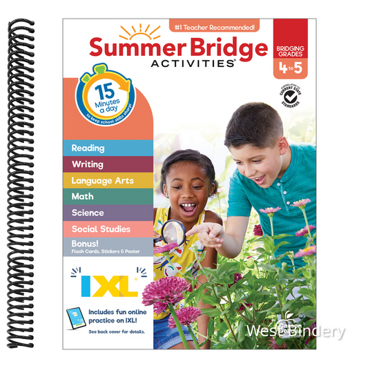 Summer Bridge Activities, Grades 4 - 5