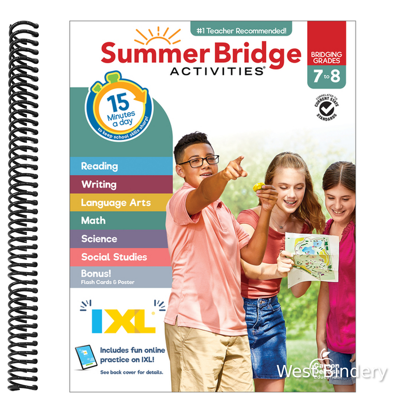 Summer Bridge Activities, Grades 7 - 8