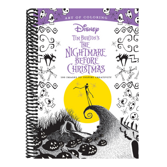 Art of Coloring: Tim Burton's the Nightmare Before Christmas: 100 Images to Inspire Creativity (Art of Coloring) (Spiral Bound)