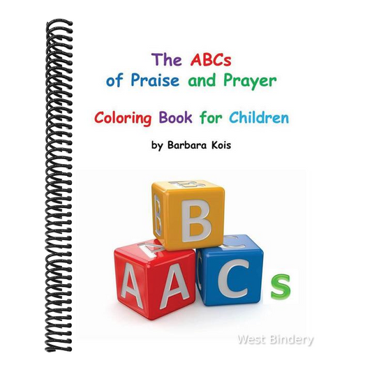 ABCs of Praise and Prayer for Children: A coloring book