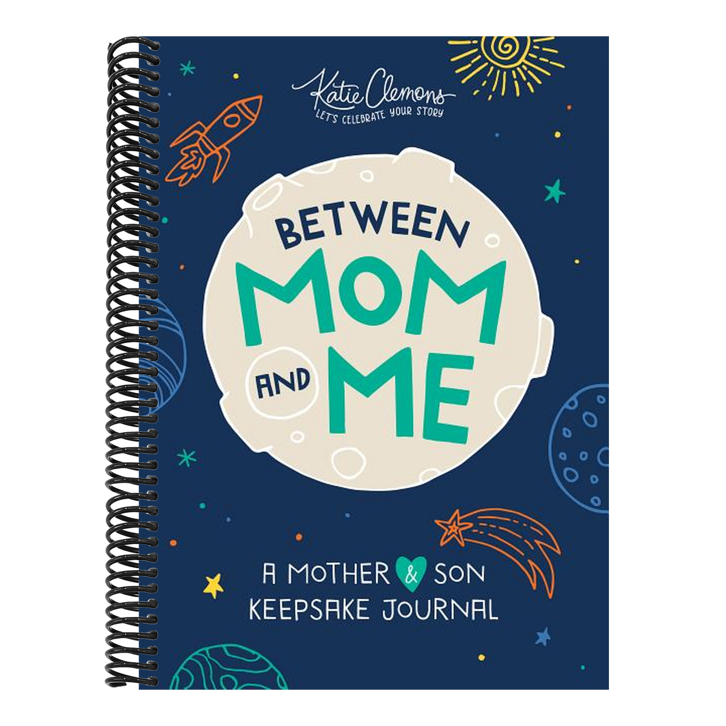 Between Mom and Me: A Mother and Son Keepsake Journal (Spiral Bound)