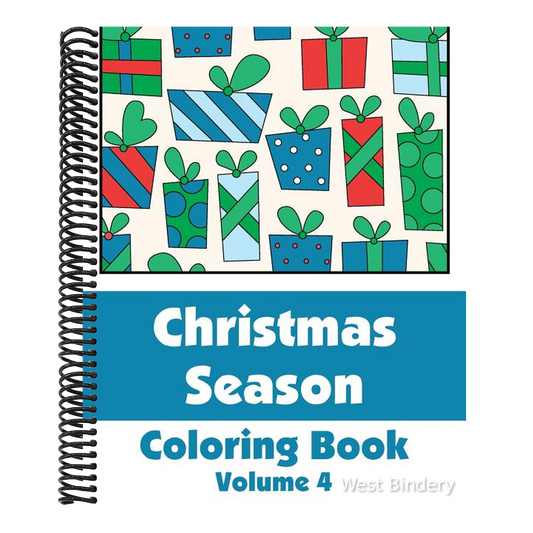 Christmas Season Coloring Book
