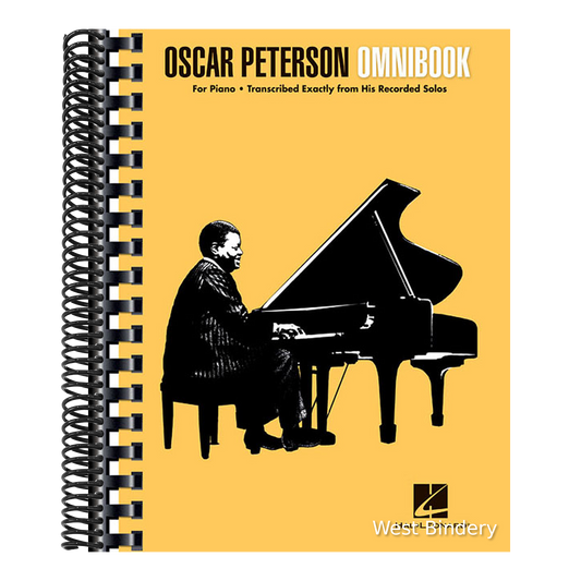 Oscar Peterson Omnibook Piano Transcriptions of 40 Jazz Masterpieces Jazz Sheet Music Collection Hal Leonard Jazz Piano Book